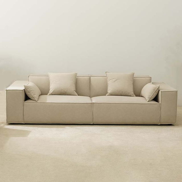 Minimalistisches gepolstertes modulares Living Divani Sofa