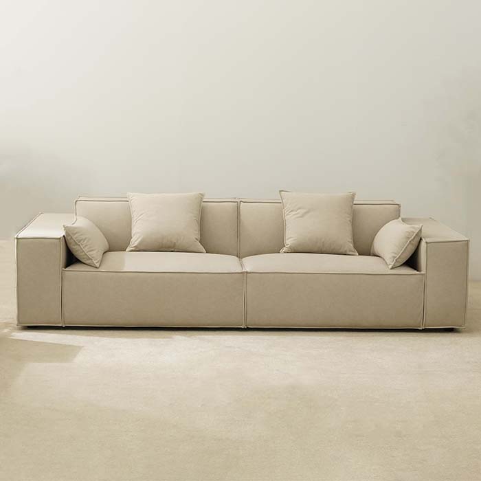 Minimalistisches gepolstertes modulares Living Divani Sofa