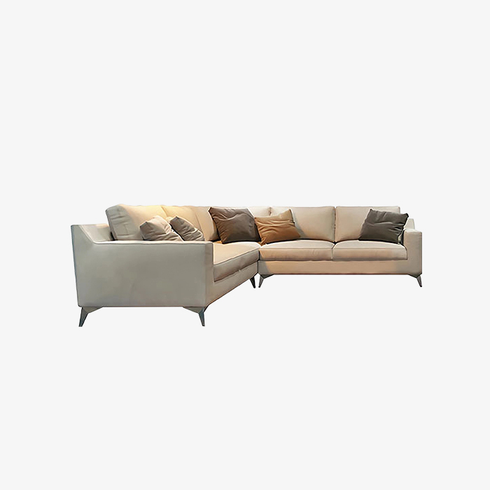 Eckcouch-Loveseat-Sofa-Sets in L-Form