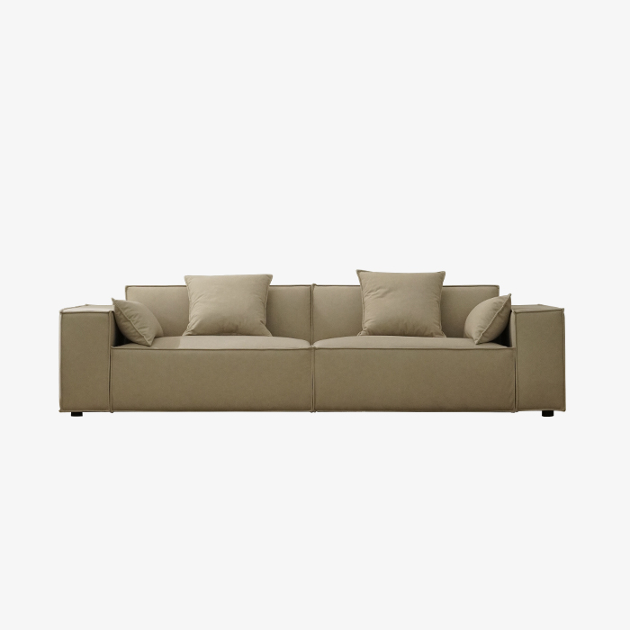 Minimalistisches gepolstertes modulares Living Divani Sofa