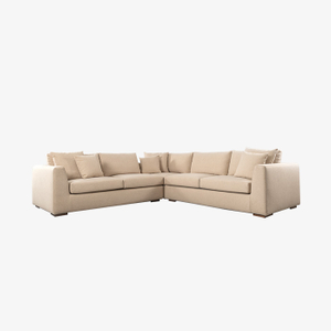 Minimalistisches Sofa in L-Form