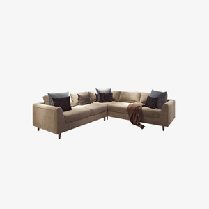 Bequeme Ecksofas, modulares Ecksofa-Set, 5-Sitzer