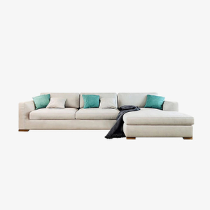 Moderne Sofas Loveseat Wohnzimmer-Sofa-Set aus Stoff