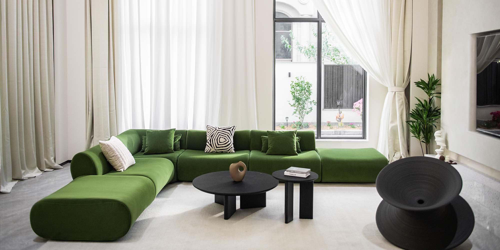 Modulares Sofa f&uuml;r das Wohnzimmer