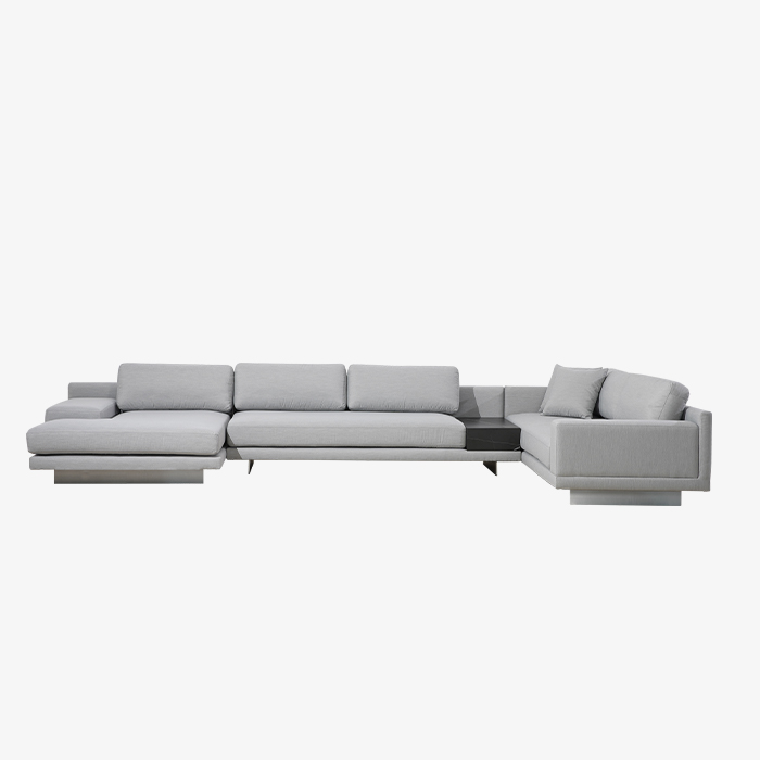 Modernes, zeitgenössisches modulares Outdoor-Sofa