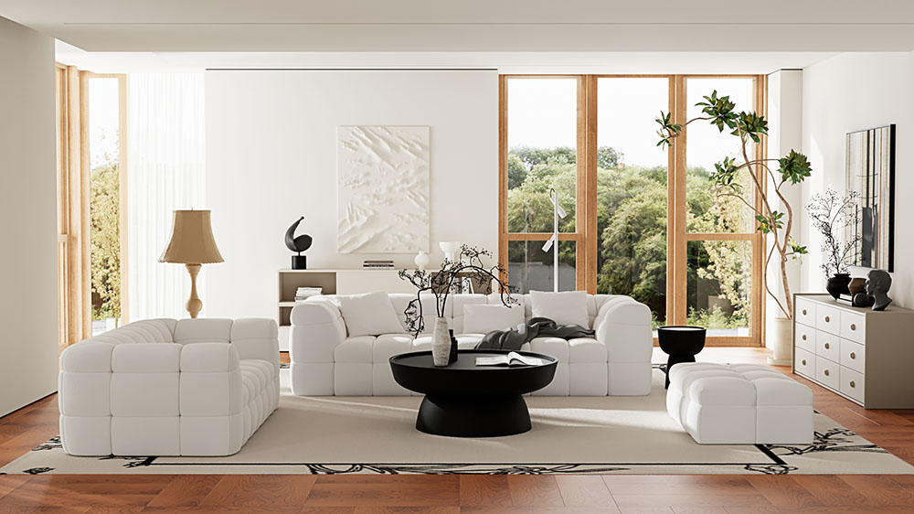 Sofam&ouml;bel im Wohnzimmer