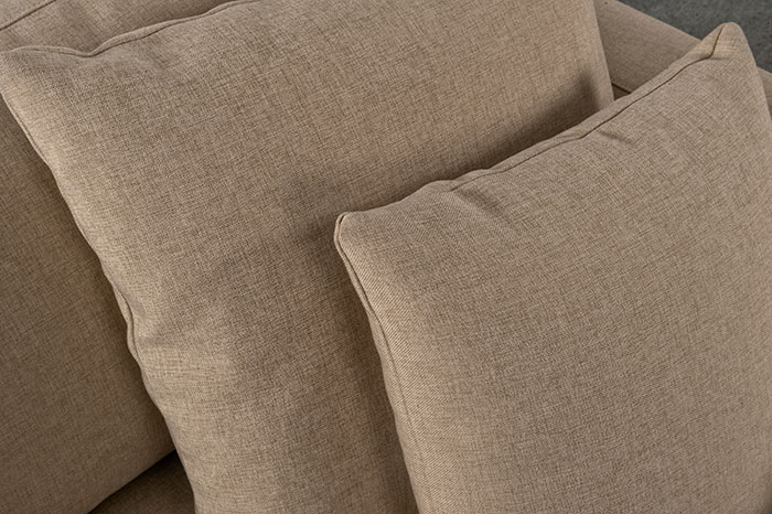 Italienische Möbel, moderne Sofas, L-förmiges Sofa-Set aus Stoff