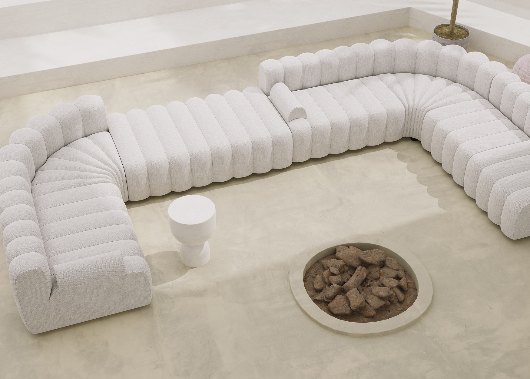modernes Outdoor-Sofa