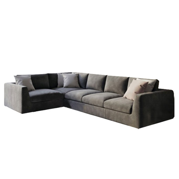 Wohnzimmermöbel, Lounge-Chaise, L-förmiges Stoffsofa