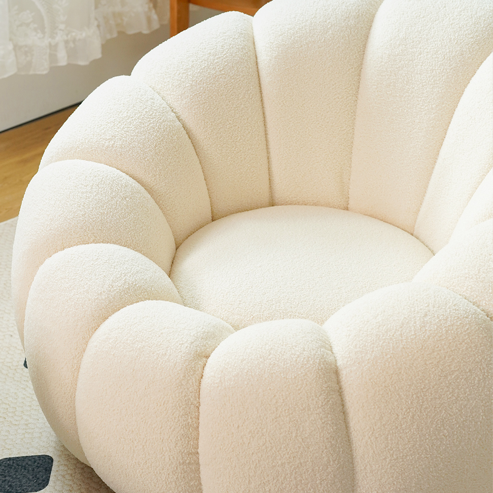 Pumpkin Lazy Drehsofastuhl Nordic Cloud Cute Chair