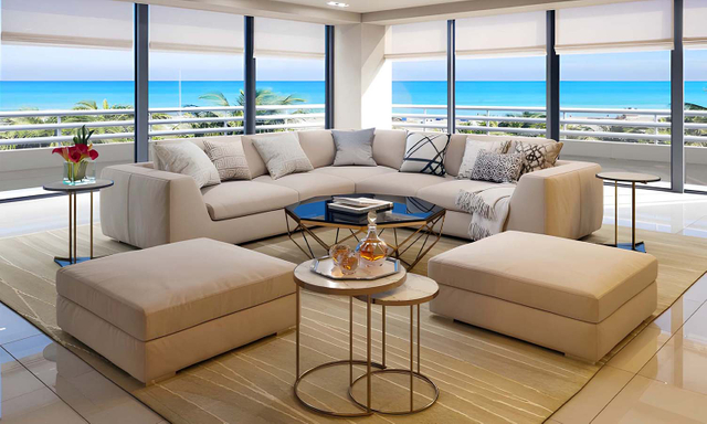 Modulares Eckcouch für das Wohnzimmer, Schnittsofa aus Stoff